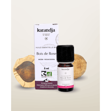 Huile essentielle bio BOIS DE ROSE