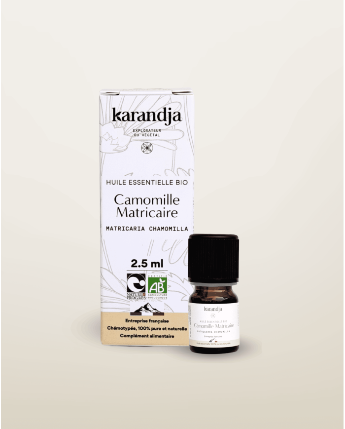 Huile essentielle bio CAMOMILLE MATRICAIRE
