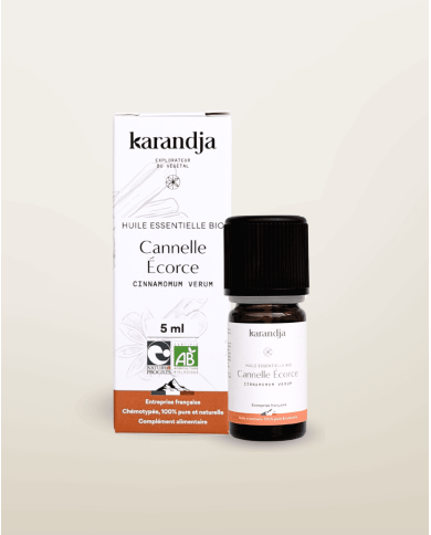 Huile essentielle bio CANNELLE ÉCORCE (cannelle de Ceylan)