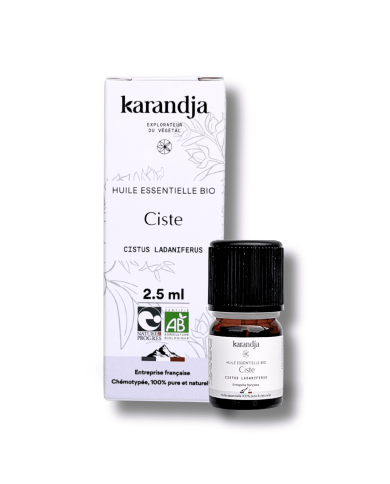 Huile essentielle bio CISTE