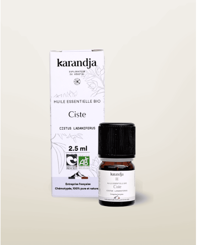 Huile essentielle bio CISTE