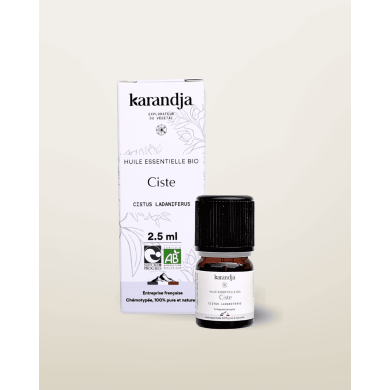 Huile essentielle bio CISTE