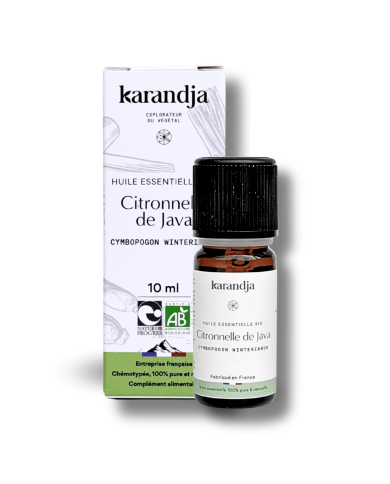 Huile essentielle bio CITRONNELLE DE JAVA