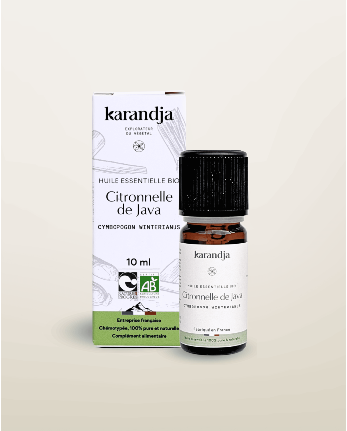 Huile essentielle bio CITRONNELLE DE JAVA