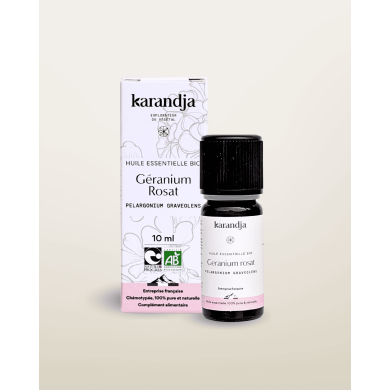Huile essentielle bio GERANIUM ROSAT