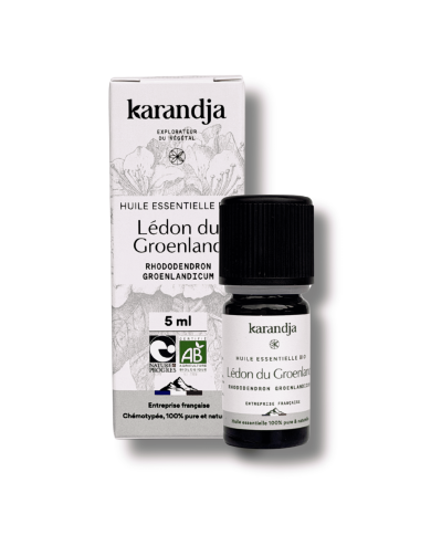 Huile essentielle bio LÉDON DU GROENLAND