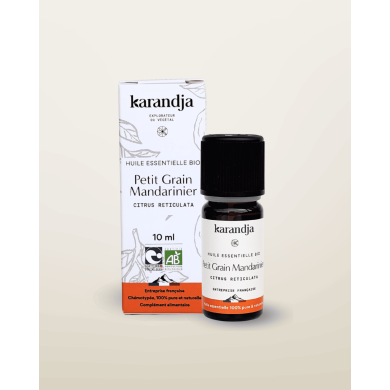 Huile essentielle bio PETIT GRAIN MANDARINIER
