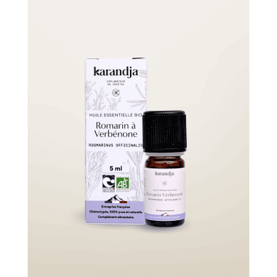 Huile essentielle bio ROMARIN VERBÉNONE