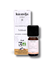 Huile essentielle bio VÉTIVER